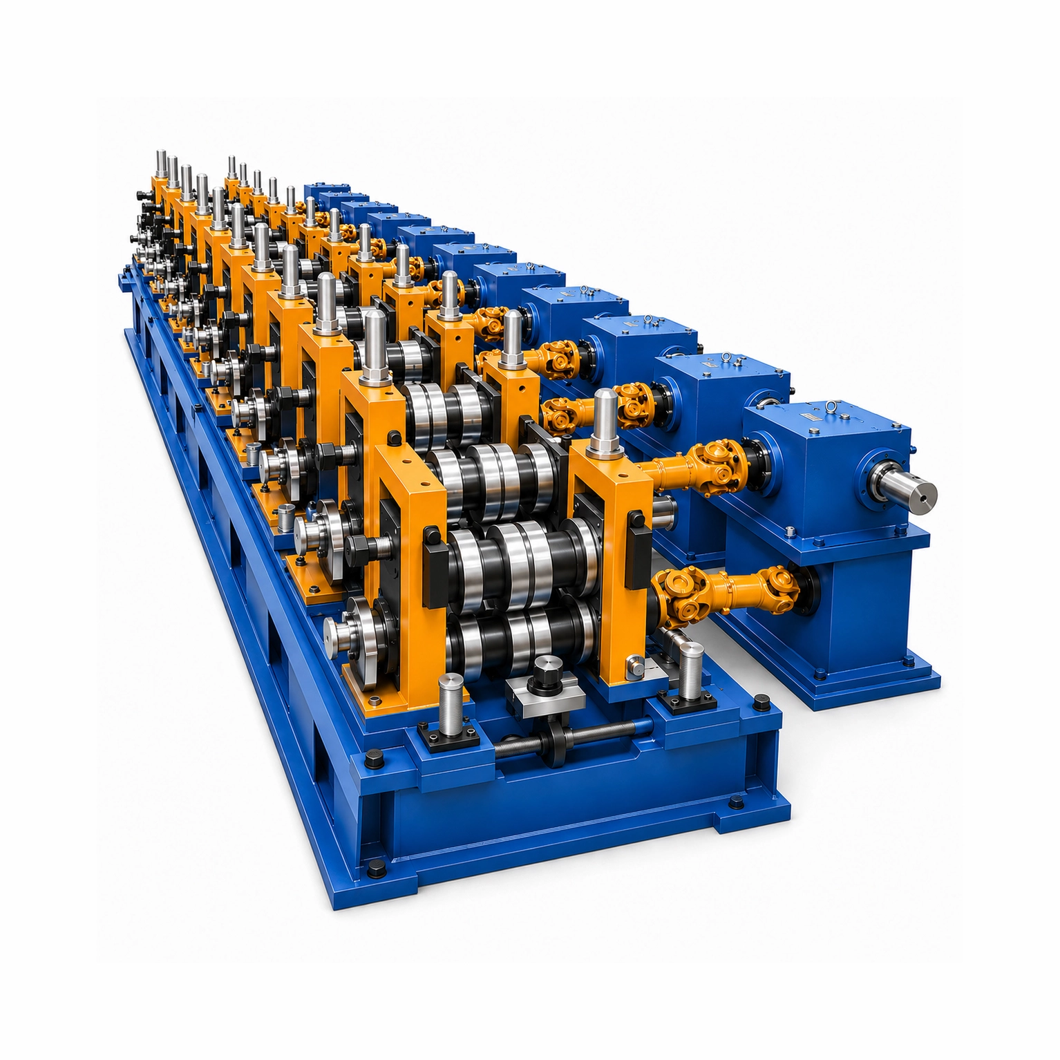 Progressive roll forming