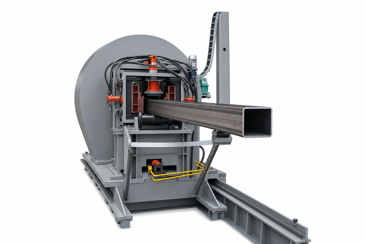 Flying saw cutting